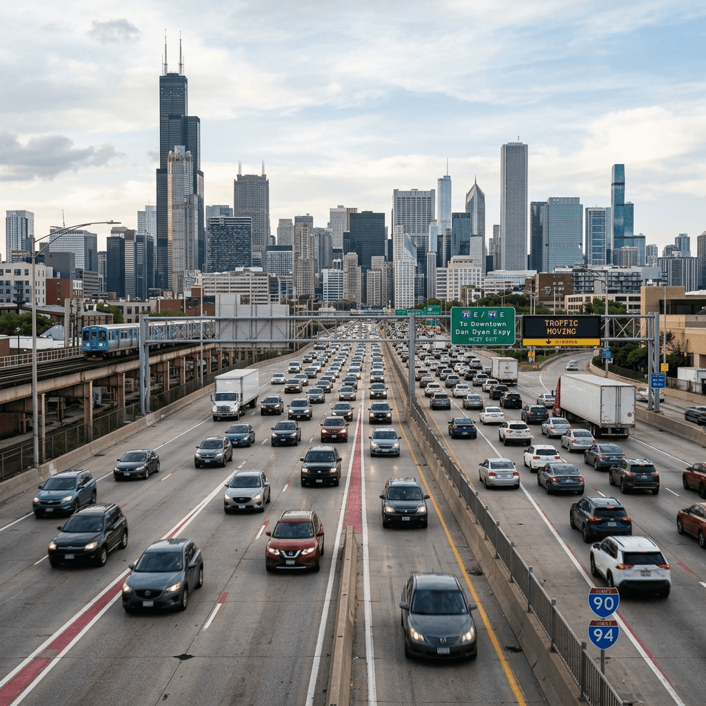 Chicago Highway Traffic Accident