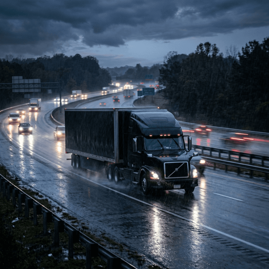 Truck / Car Collision